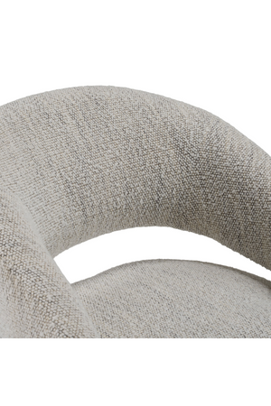 Gray Wheeled Dining Chair | OROA Modern Kadoka | Oroa.com