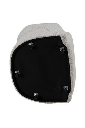 Gray Wheeled Dining Chair | OROA Modern Kadoka | Oroa.com