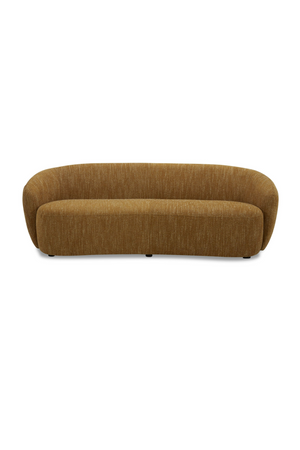 Yellow Curved Sofa | OROA Modern Norris | Oroa.com