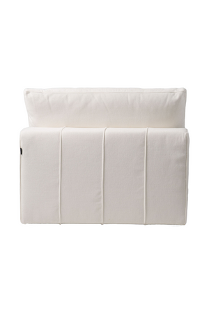 White Armless Modular Sofa | OROA Modern Vicki | Oroa.com