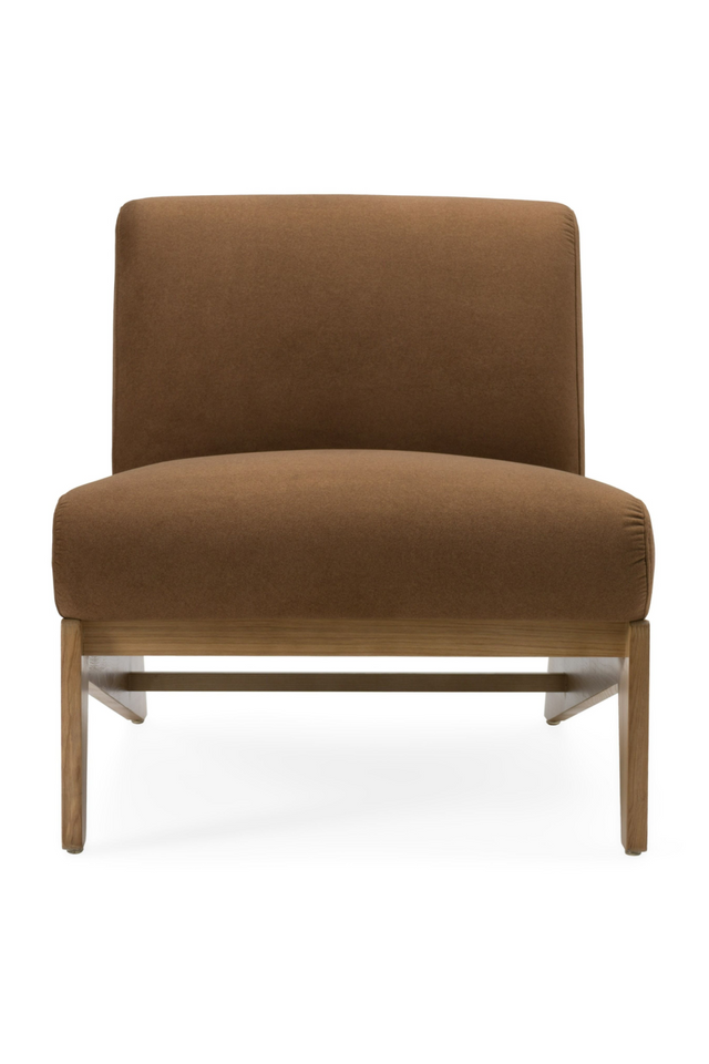 Wood Base Accent Chair | OROA Modern Vance | Oroa.com