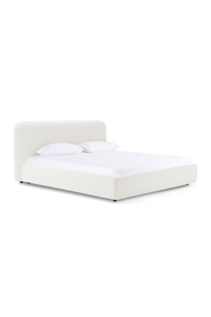 White Upholstered Bed | OROA Modern Liam | Oroa.com