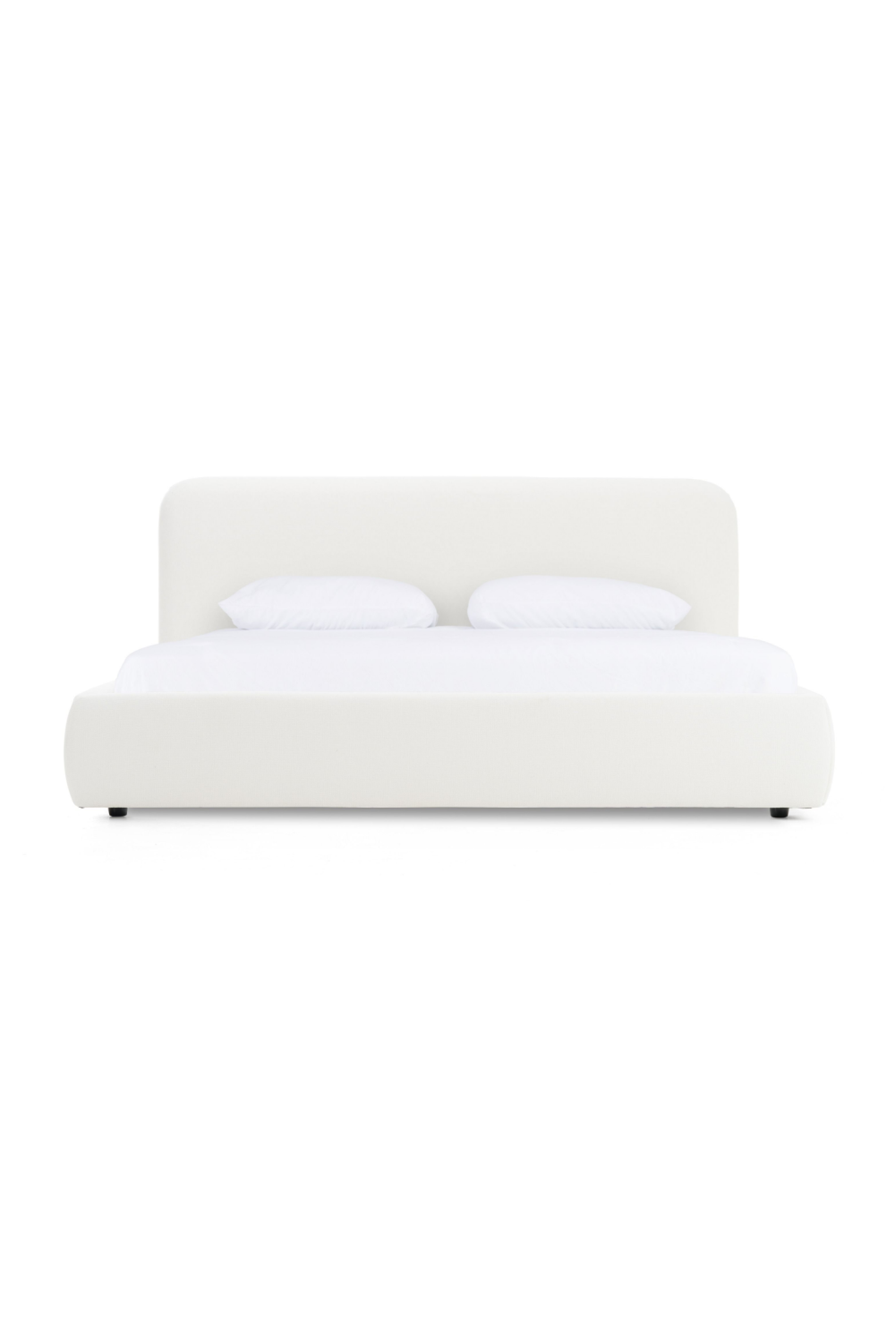 White Upholstered Bed | OROA Modern Liam | Oroa.com