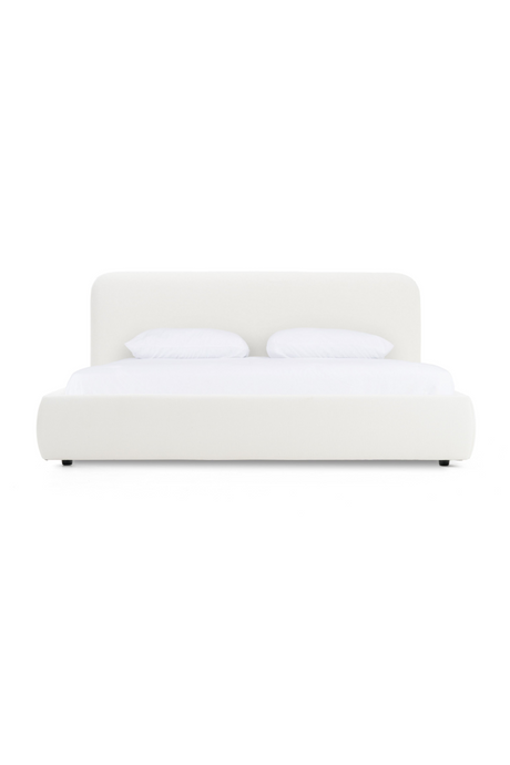 White Upholstered Bed | OROA Modern Liam | Oroa.com