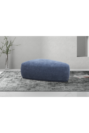 Blue Free-form Ottoman | OROA Modern Kinsey | Oroa.com