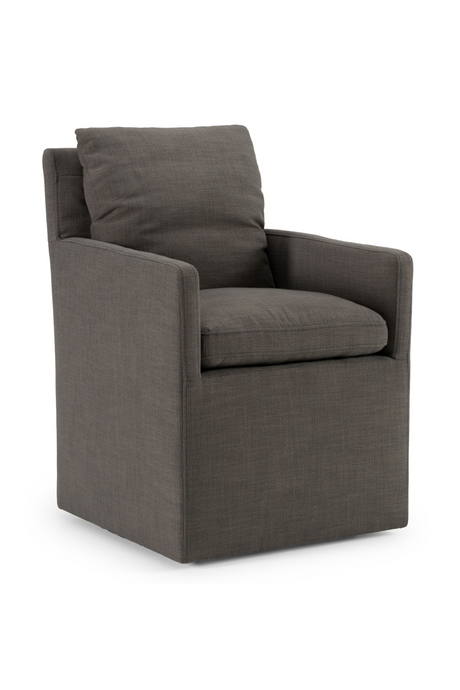 Gray Upholstered Dining Chair | OROA Modern Newcastle | Oroa.com