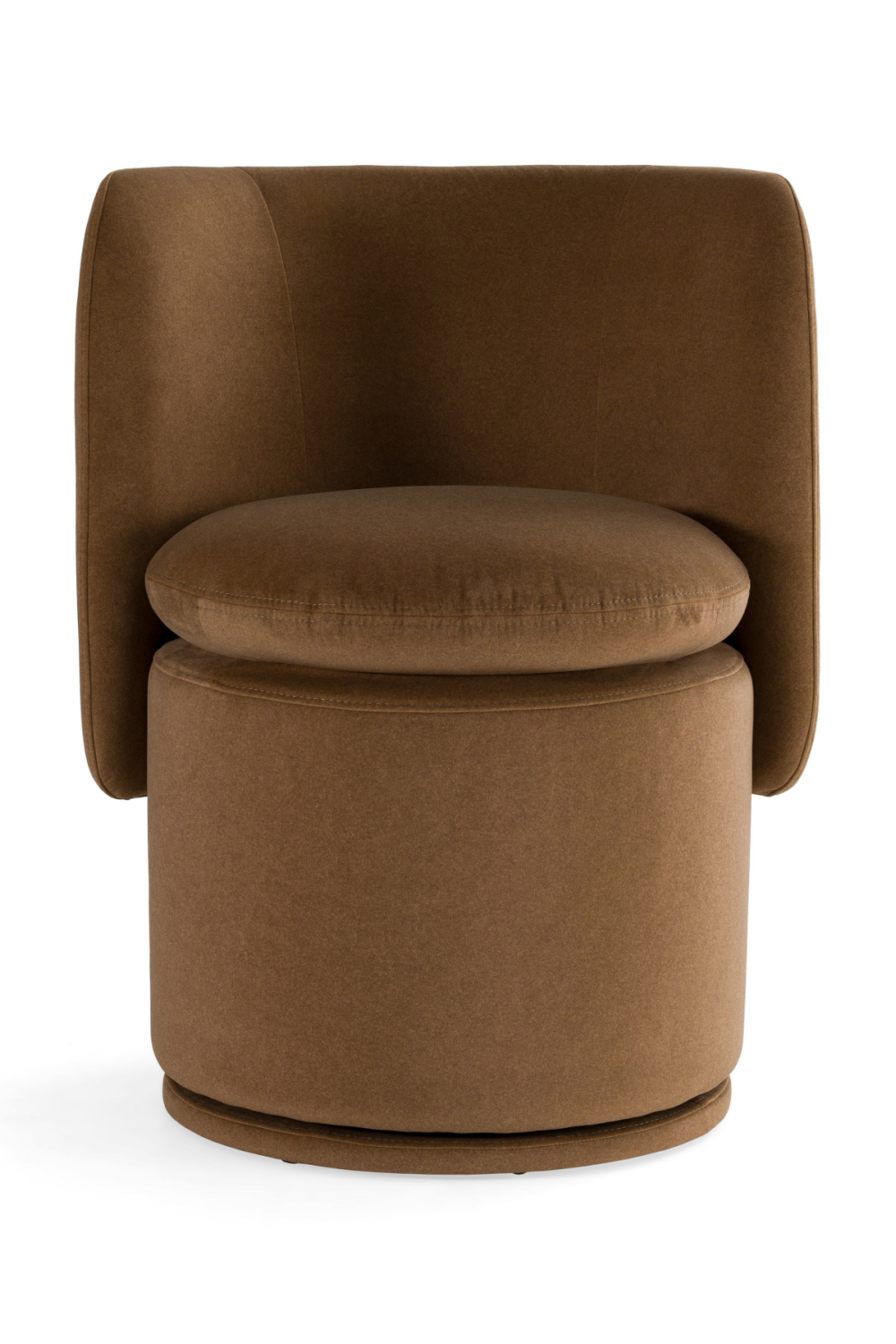 Rounded Swivel Dining Chair | OROA Modern Norris | Oroa.com