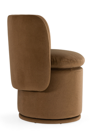 Rounded Swivel Dining Chair | OROA Modern Norris | Oroa.com