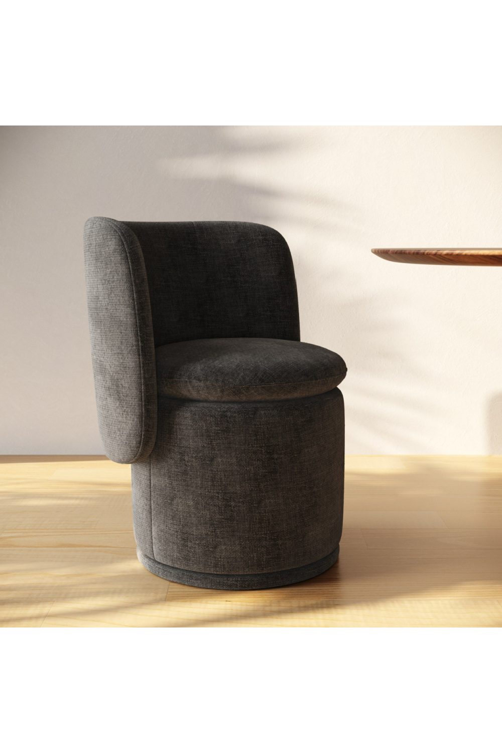 Round Swivel Dining Chair | OROA Modern Norris | Oroa.com