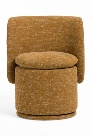 Rounded Swivel Dining Chair | OROA Modern Norris | Oroa.com