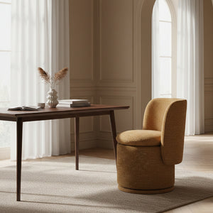   Rounded Swivel Dining Chair | Oroa.com