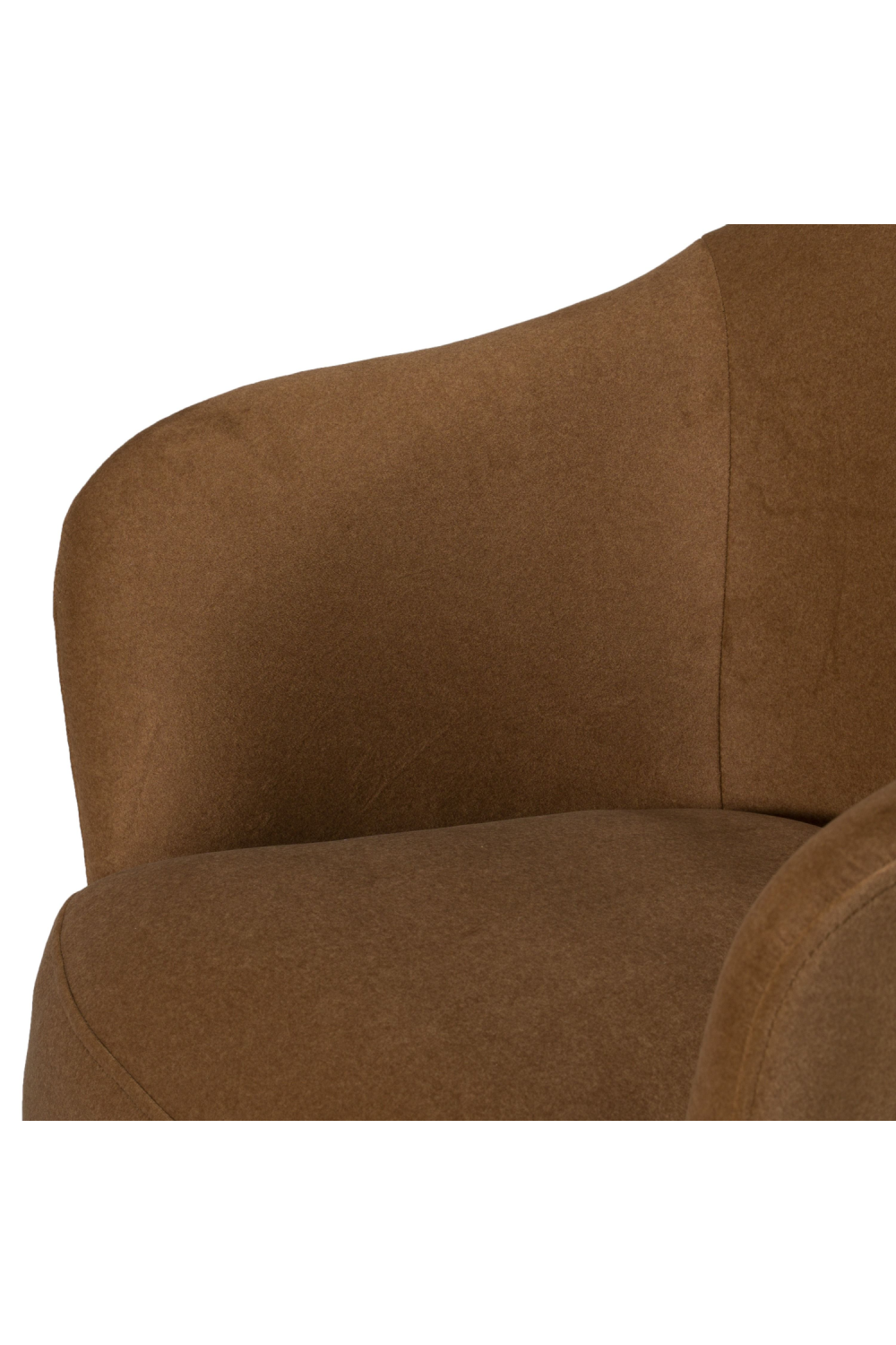 Brown Wheeled Dining Chair | OROA Modern Timothy | Oroa.com