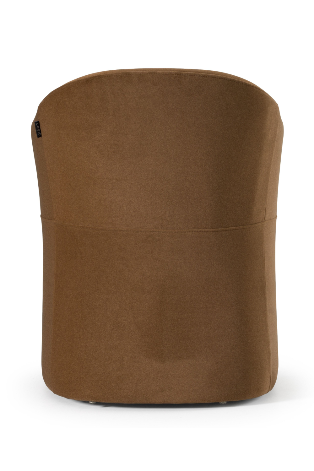 Brown Wheeled Dining Chair | OROA Modern Timothy | Oroa.com