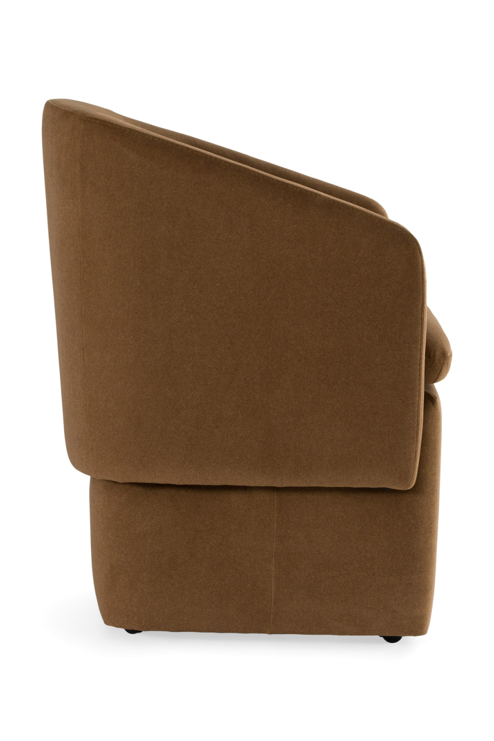 Curved Wheeled Dining Chair | OROA Modern Tassell | Oroa.com