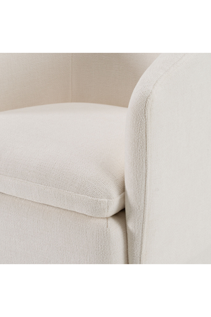 Curved Wheeled Dining Chair | OROA Modern Tassell | Oroa.com