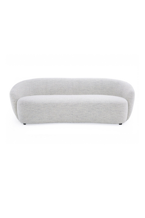 White Round-Back Sofa | OROA Modern Omaha | Oroa.com
