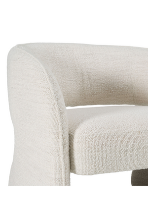 Cream Cut-out Accent Chair | OROA Modern Luby | Oroa.com