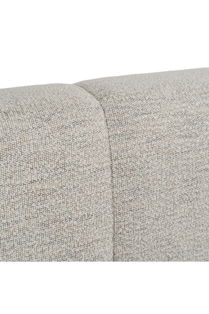 Channel-Tufted Cream Bed | OROA Modern Lamont | Oroa.com