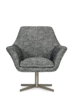Wing-Armed Swivel Lounge Chair | OROA Modern Elvin | Oroa.com