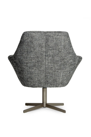 Wing-Armed Swivel Lounge Chair | OROA Modern Elvin | Oroa.com