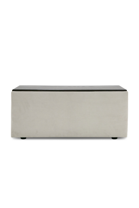 Gray Upholstered Console Table | OROA Modern Garman | Oroa.com