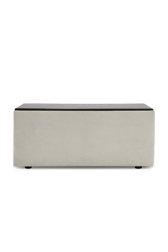 Gray Upholstered Console Table | OROA Modern Garman | Oroa.com