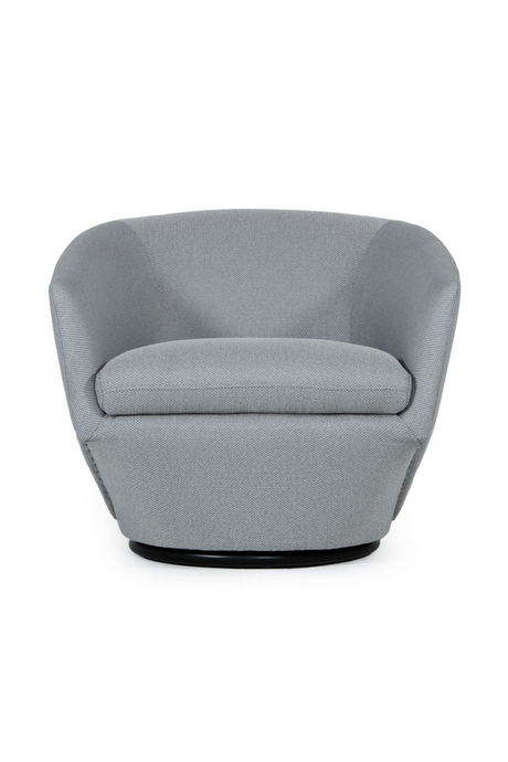 Gray Swivel Accent Chair | OROA Modern Tyson | Oroa.com
