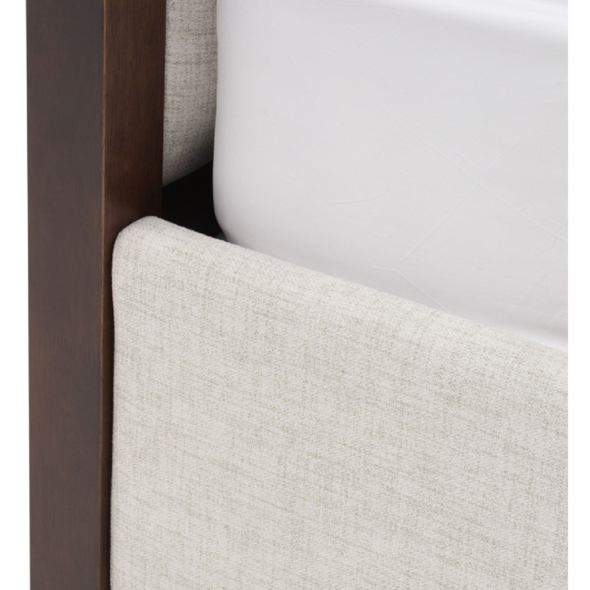   Brown Oak Canopy Bed | Oroa.com