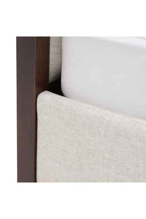 Brown Oak Canopy Bed | OROA Modern Manhattan | Oroa.com