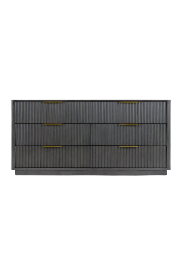 Gray Wash 6-Drawer Dresser | OROA Modern Santa Monica | Oroa.com