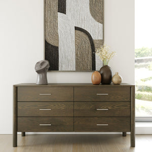  Solid Wood 6-Drawer Dresser | Oroa.com