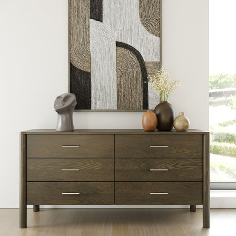   Solid Wood 6-Drawer Dresser | Oroa.com