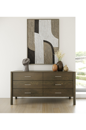 Solid Wood 6-Drawer Dresser | OROA Modern Carolina | Oroa.com