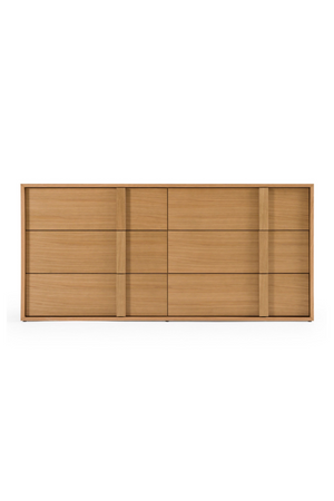 Warm Oak 5-Drawer Dresser | OROA Modern Berlin | Oroa.com