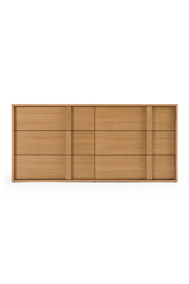 Warm Oak 5-Drawer Dresser | OROA Modern Berlin | Oroa.com