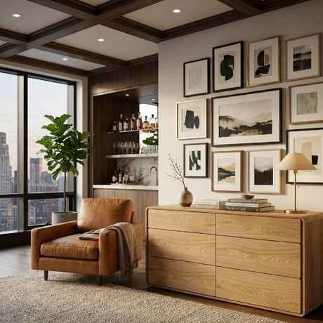   Solid Wood 6-Drawer Dresser | Oroa.com