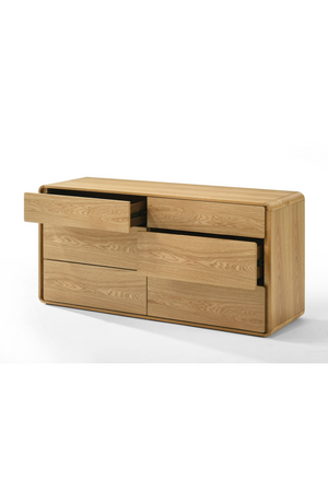 Solid Wood 6-Drawer Dresser | OROA Modern Dustin | Oroa.com