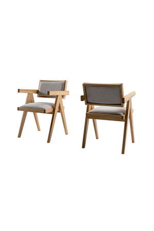 Solid Wood Dining Chairs (2) | OROA Modern Fern | Oroa.com