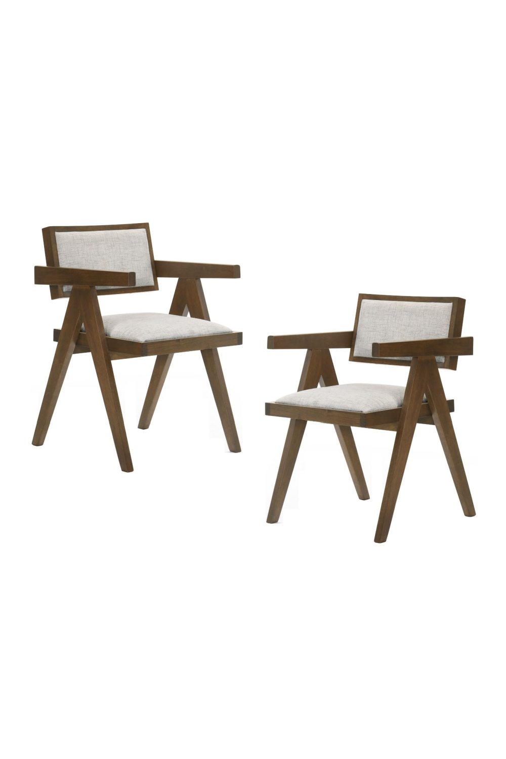 Solid Wood Dining Chairs (2) | OROA Modern Fern | Oroa.com