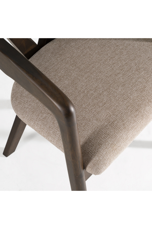 Cross-Back Wooden Dining Chair | OROA Modern Weiss