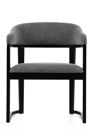 Rubberwood Framed Gray Dining Chair | OROA Modern Maury | Oroa.com