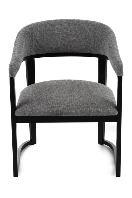 Rubberwood Framed Gray Dining Chair | OROA Modern Maury | Oroa.com