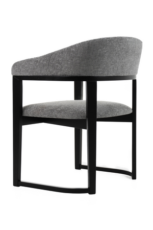 Rubberwood Framed Gray Dining Chair | OROA Modern Maury | Oroa.com