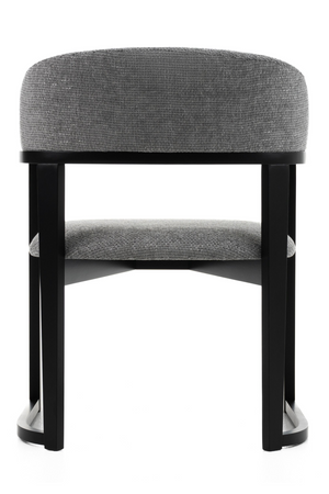 Rubberwood Framed Gray Dining Chair | OROA Modern Maury | Oroa.com