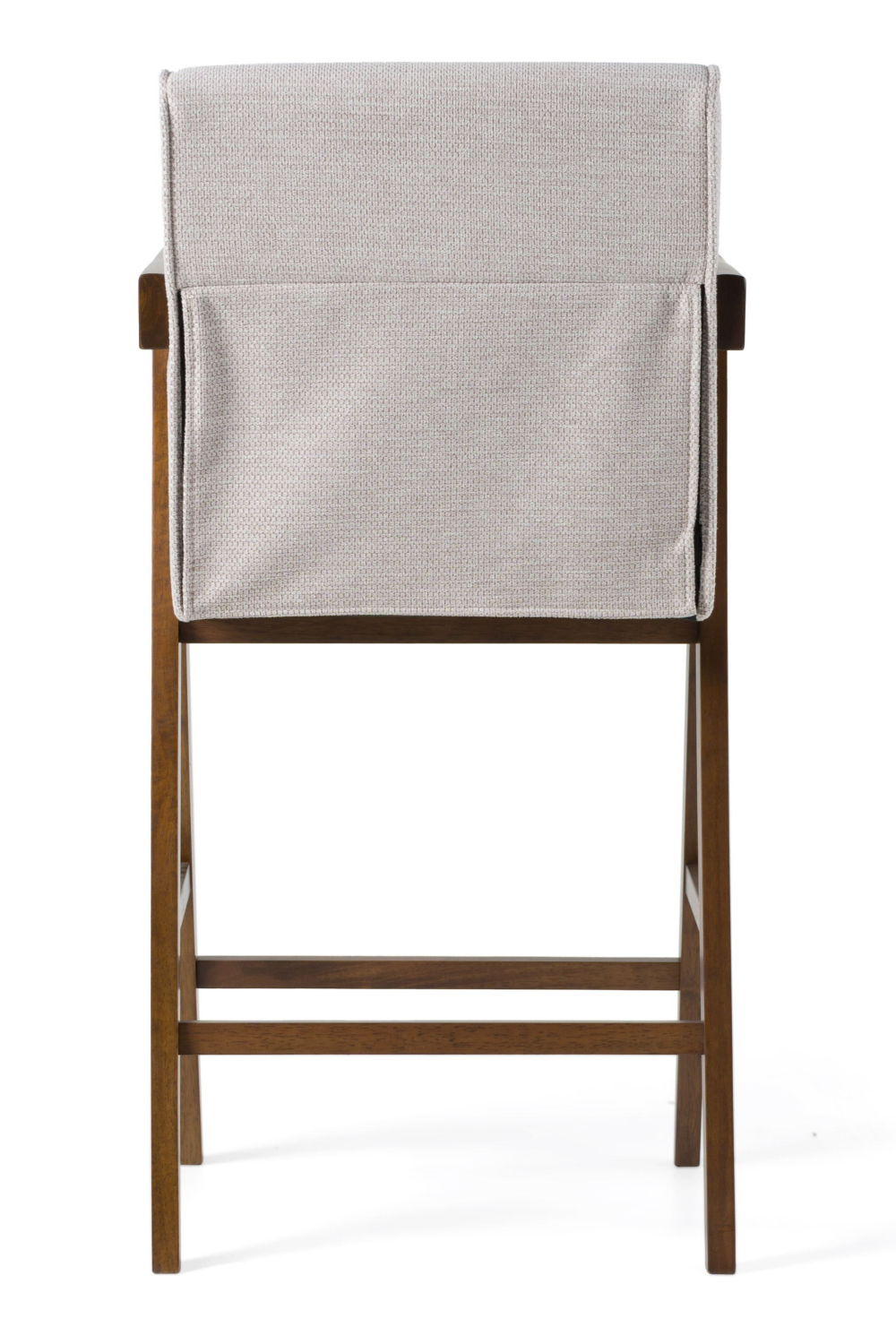 Walnut V-Leg Counter Chairs (2) | OROA Modern Joseline | Oroa.com