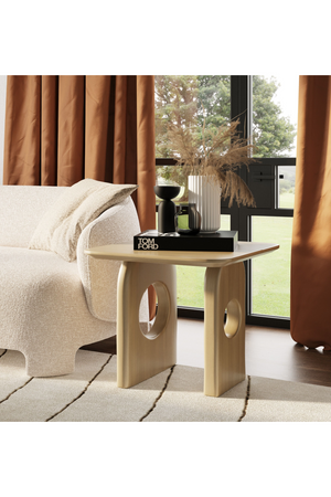 White Oak End Table | OROA Modern Oshana | Oroa.com