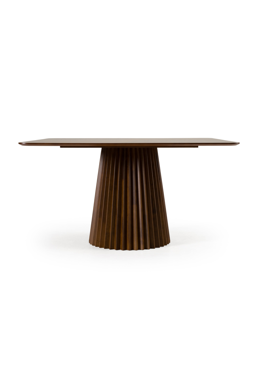 Square Walnut Dining Table | OROA Modern Platte | Oroa.com