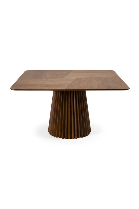 Square Walnut Dining Table | OROA Modern Platte | Oroa.com