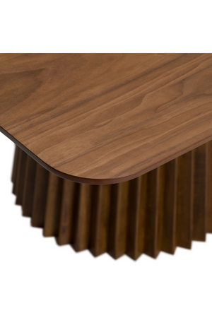 Square Walnut Dining Table | OROA Modern Platte | Oroa.com