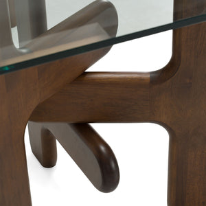   Modern European furniture - Clear Glass Dining Table - www.oroa.com | Oroa.com